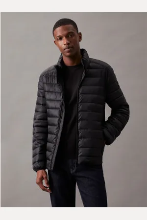 Calvin Klein Para homem. K10K108291 Casaco de penas Materiais reciclados (S), Casual, Manga comprida, Polister Reciclado, Sustentável