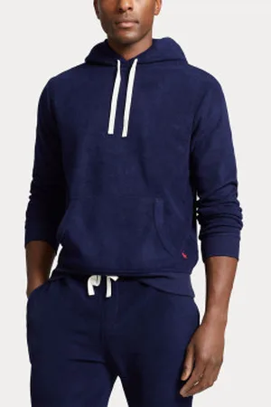 Ralph Lauren Para homem. 714915967002 Sweatshirt Sleep navy (XL), Homewear, Manga comprida, Polister Reciclado, Sustentável
