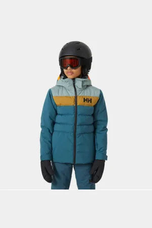 Helly Hansen Unisex para criança. 41689 Casaco Cyclone (16años= 176cm), Esportivo, Poliéster, Neve, Manga comprida, moda infantil