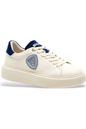 Blauer Para mulher. F4VENUS01 Ténis de couro Venus01 branco (38), Plano, Cordão, Casual