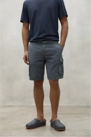 ECOALF Para homem. MCMGAPCLIMAS0754S24-179 Calções Lima cinzentos (38), Casual, , Sustentável, Algodão Reciclado