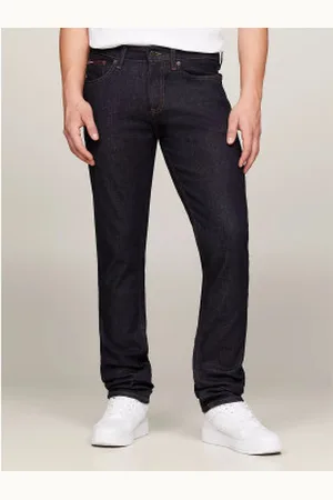 Tommy Hilfiger Para homem. DM0DM16282 Calças de ganga skinny Scanton navy (29/32), Casual, Denim, Algodão orgânico, Sustentável
