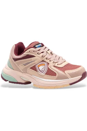 Blauer Para mulher. F4MOON01 Moon01 Sapatilhas cor-de- (37), Plano, 1 a 3cm, Cordão, Casual