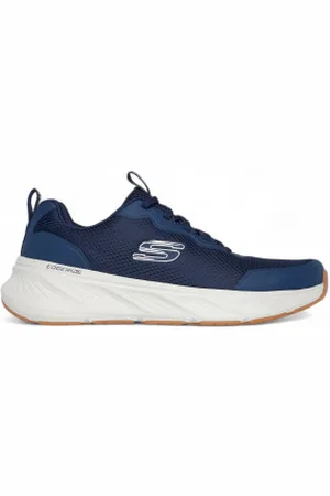 Skechers Para homem. 232835 Sapatilhas Edgeride Rekze navy (44), Plano, Cordão, Casual, Esportivo, Multisport