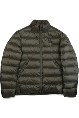 Blauer Para homem. 24WBLUC03024 Casaco verde Austin (L), Casual, Polister Reciclado, Sustentável