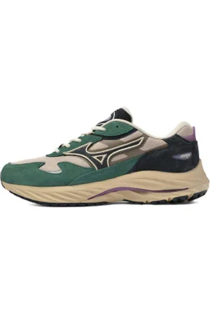 Mizuno Para homem. D1GA3309 Sapatilhas em pele Wave Rider Beta (40.5), Plano, Camurça, Cordão, Casual