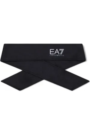 EA7 Unisex. 245023_CC999 Fita para a cabeça Pro preta (OSFA), , Esportivo, Multisport, Poliéster