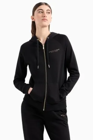 Armani Exchange Para mulher. 8NYM28YJE5Z52AK Camisola com capuz e logótipo (M), Casual, Algodão