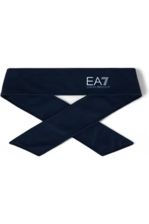 EA7 Unisex. 245023_CC999 Fita para a cabeça Marine Pro (OSFA), Esportivo, Multisport, Poliéster
