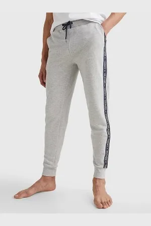 Tommy Hilfiger Para homem. UM0UM00706 Calças de Pista HWK (L), Casual, Esportivo, Algodão, Sportswear, Multisport, Poliéster