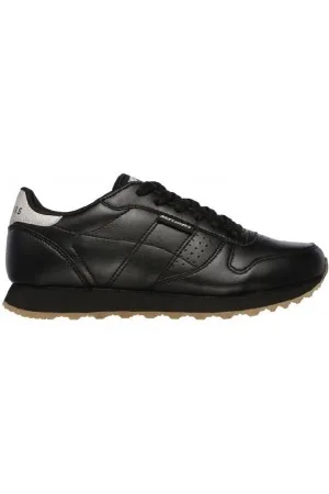 Skechers Para mulher. 699 Sapatilhas OG 85 - Old School Cool preto (36), Plano, Cordão, Casual