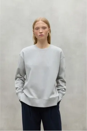 ECOALF Para mulher. MCWGASTSTORM0800W24-002 Sweatshirt Storm cinzenta (XL), Casual, Algodão orgânico, Sustentável