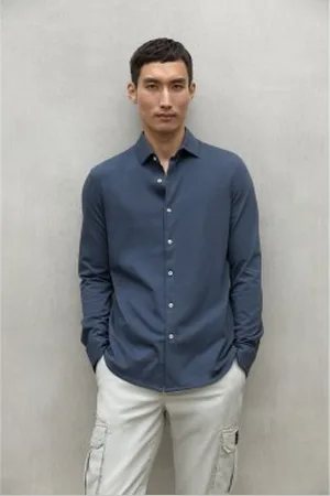 ECOALF Para homem. MCMGASRGAEL00869W24-162 Camisa Gael (L), Casual, Manga comprida, Algodão orgânico, Sustentável