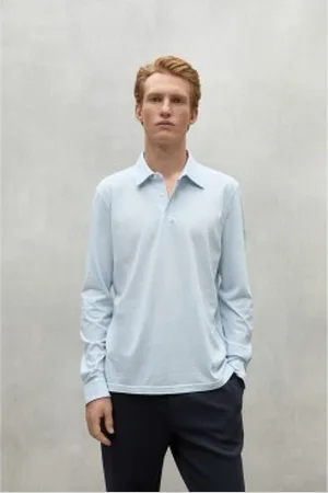 ECOALF Para homem. MCMGAPOMATIA0803W24-147 Polo Matias (XXL), Casual, Manga comprida, Algodão orgânico, Sustentável