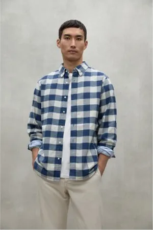 ECOALF Para homem. MCMGASRGASTO0179W24-906 Camisa Gaston (L), Casual, Algodão, Manga comprida, Sustentável