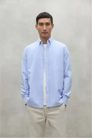 ECOALF Para homem. MCMGASRANTON0159W24-147 Camisa António (L), Casual, Manga comprida, Algodão orgânico, Sustentável