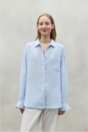 ECOALF Para mulher. MCWGASRDARAI0709S24-150 Camisa Daria (XS), Casual, Linho, Manga comprida
