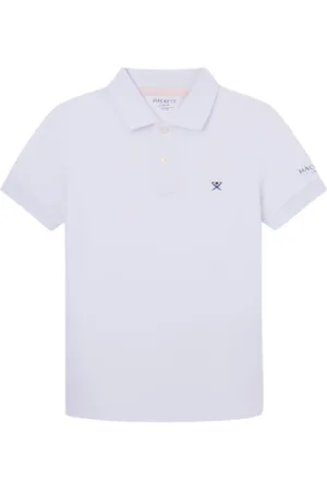 Hackett Para menino. HK561570 Polo com logótipo pequeno (13años= 157cm), Casual, Algodão, Manga curta, moda infantil