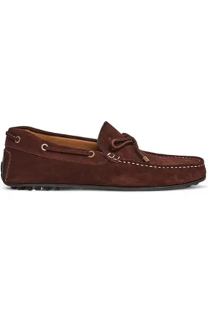 Hackett Para homem. HMS21364 Mocassins para condutor castanho (42), Marrom, Plano, Nenhum, Casual