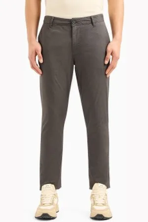 Armani Exchange Para homem. 3DZP14ZNVNZ49AN Calças cinzentas com fecho de correr (31), Casual, , Algodão