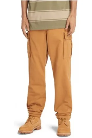 Timberland Para homem. TB0A5TVYP471 Brookline Twill cargo trousers branco (28/32), Marrom, Casual, Algodão orgânico, Sustentável