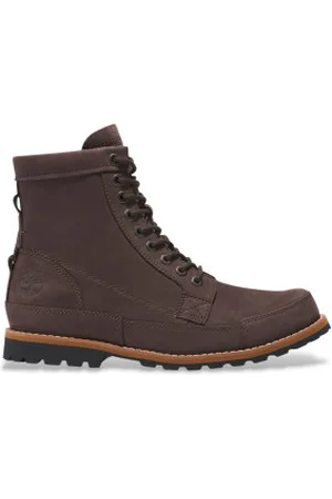 Timberland Para homem. TB0A5XS5V131 Botas Originals Mid Lace Up castanho (44 W), Marrom, Plano, Cordão, Casual