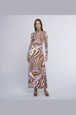 MARELLA Para mulher. 2423626082200 Vestido Aggravi (S), Casual, Viscoso