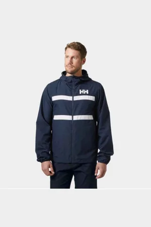 Helly Hansen Para homem. 34453 Casaco corta-vento com riscas de sal (S), Casual, Esportivo, Multisport, Poliéster