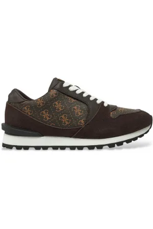Guess Para homem. FMPAROELL12 Sapatilhas Arona castanho (40), , Plano, Cordão, Casual