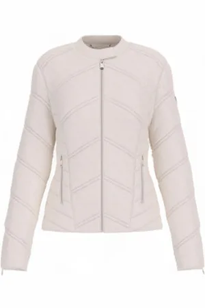 Guess Para mulher. W5RL00WGV30 Casaco novo com logótipo Vona em (XS), Casual, Poliuretano