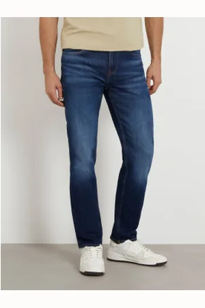Guess Para homem. M2YAN2D4Q41 Calças de ganga Slim Angels (30), Casual, Algodão, Denim