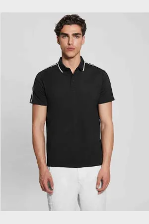 Guess Para homem. M4YP40KARS0 Polo Quattro G (S), Casual, Poliéster, Manga curta
