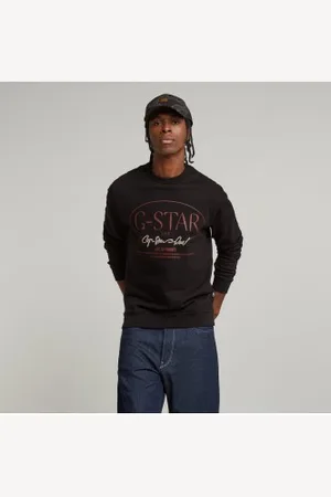 G-Star Para homem. D25100-D257-6484 Sweatshirt Circle Graphic (L), Casual, Algodão orgânico, Sustentável