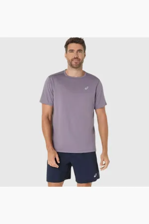 Asics Para homem. 2011D221 T-shirt Core de manga curta (L), Esportivo, Sintético, Multisport, Sustentável