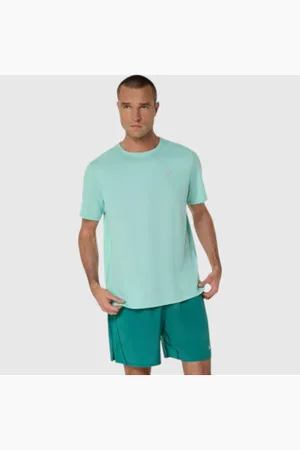 Asics Para homem. 2011D221 T-shirt Core de manga curta (L), Esportivo, Sintético, Multisport, Sustentável