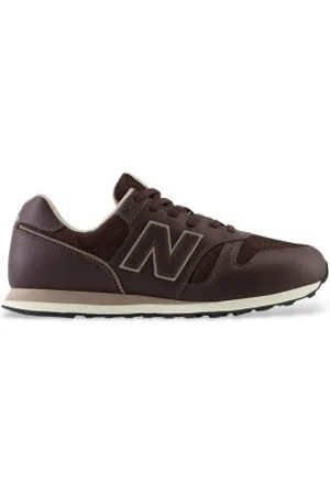 New Balance Para homem. ML373V2 Sapatilhas 373V2 castanhas (42), , Plano, Cordão, Casual