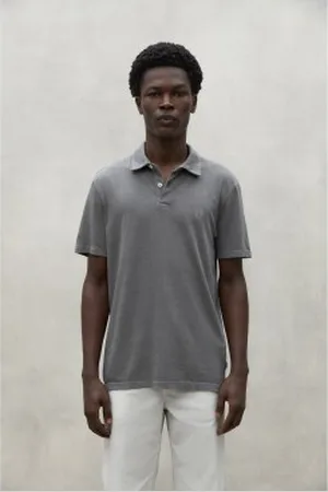 ECOALF Para homem. MCMGAPOTHEOM0803S24-303 Pólo cinzento Theo (XXL), Casual, , Manga curta, Sustentável, Algodão Reciclado