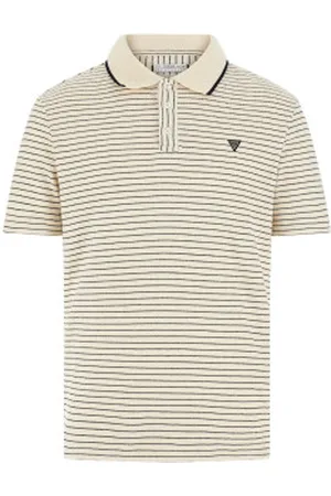 Guess Para homem. M5GP06KCSH1 Pólo às riscas (S), Casual, Algodão, Manga curta