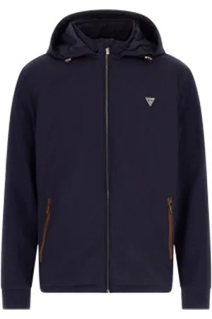 Guess Para homem. M4YL27WEDJ0 Casaco corta-vento azul-marinho (S), Casual, Poliéster