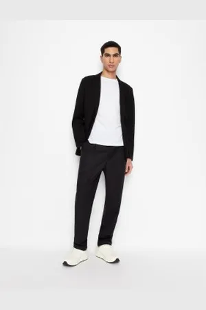Armani Exchange Para homem. 8NZG77ZJ6JZ1200 Lisa blazer (S), Casual, Viscoso, Manga comprida
