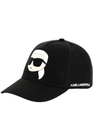 Karl Lagerfeld Unisex para criança. Z30387 Boné com impressão do logótipo em (52/54= T1/T2), Casual, Algodão, moda infantil