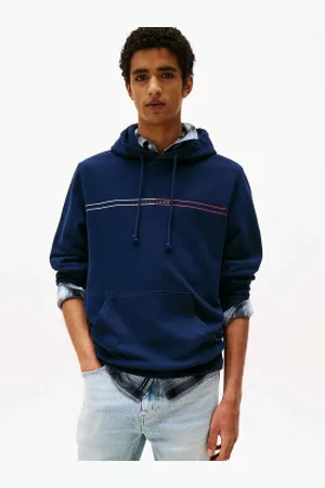 Tommy Hilfiger Para homem. DM0DM20847 Camisola com capuz e cordão (XXL), Casual, Algodão