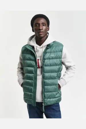 GANT Para homem. 7006299 Colete de penas leve (S), Casual, Polister Reciclado, Sustentável