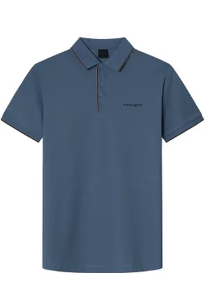 Hackett Para homem. HM563405 Pólo desportivo de corte clássico (L), Casual, Algodão, Manga curta
