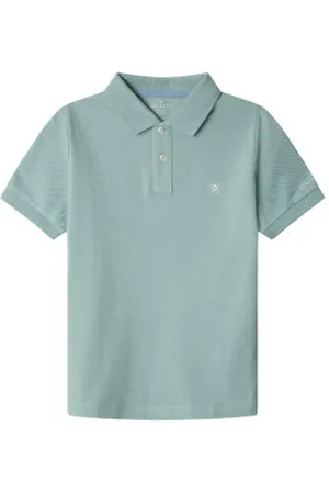 Hackett Para menino. HK561591 Polo com logótipo pequeno (5años= 109cm), Casual, Algodão, Manga curta, moda infantil