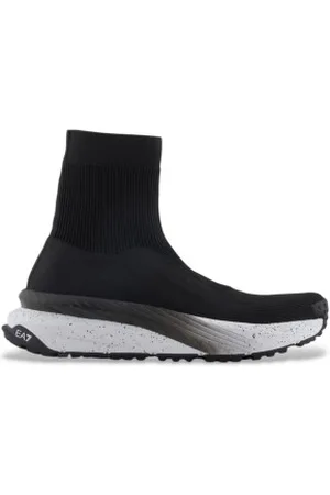 EA7 Unisex. X8Z057_XK430 Sapatos com tecnologia Crusher Sonic (44), Plano, Nenhum, Casual, Esportivo, Multisport