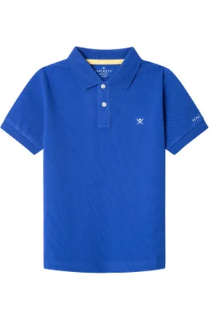 Hackett Para menino. HK561591 Polo com logótipo pequeno (13años= 157cm), Casual, Algodão, Manga curta, moda infantil