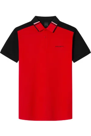 Hackett Para homem. HM563404 Pólo desportivo de corte clássico (3XL), Casual, Algodão, Manga curta