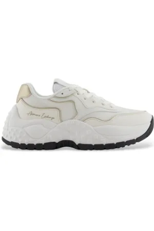 Armani Exchange Para mulher. XDX194XV943T779 Sapatilhas com logótipo (36), Plano, Cordão, Casual
