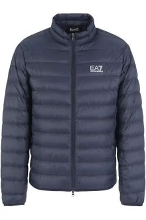EA7 Para homem. 8NPB23_PNGPZ Casaco de penas Core Identity dobrável azul-marinho (M), Casual, Poliamida